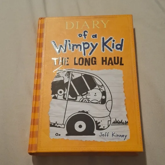 Jeff Kinney Diary Of A Wimpy Kid Book 9 "The Long Haul" - Picture 1 of 7